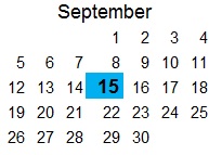 Kalender September